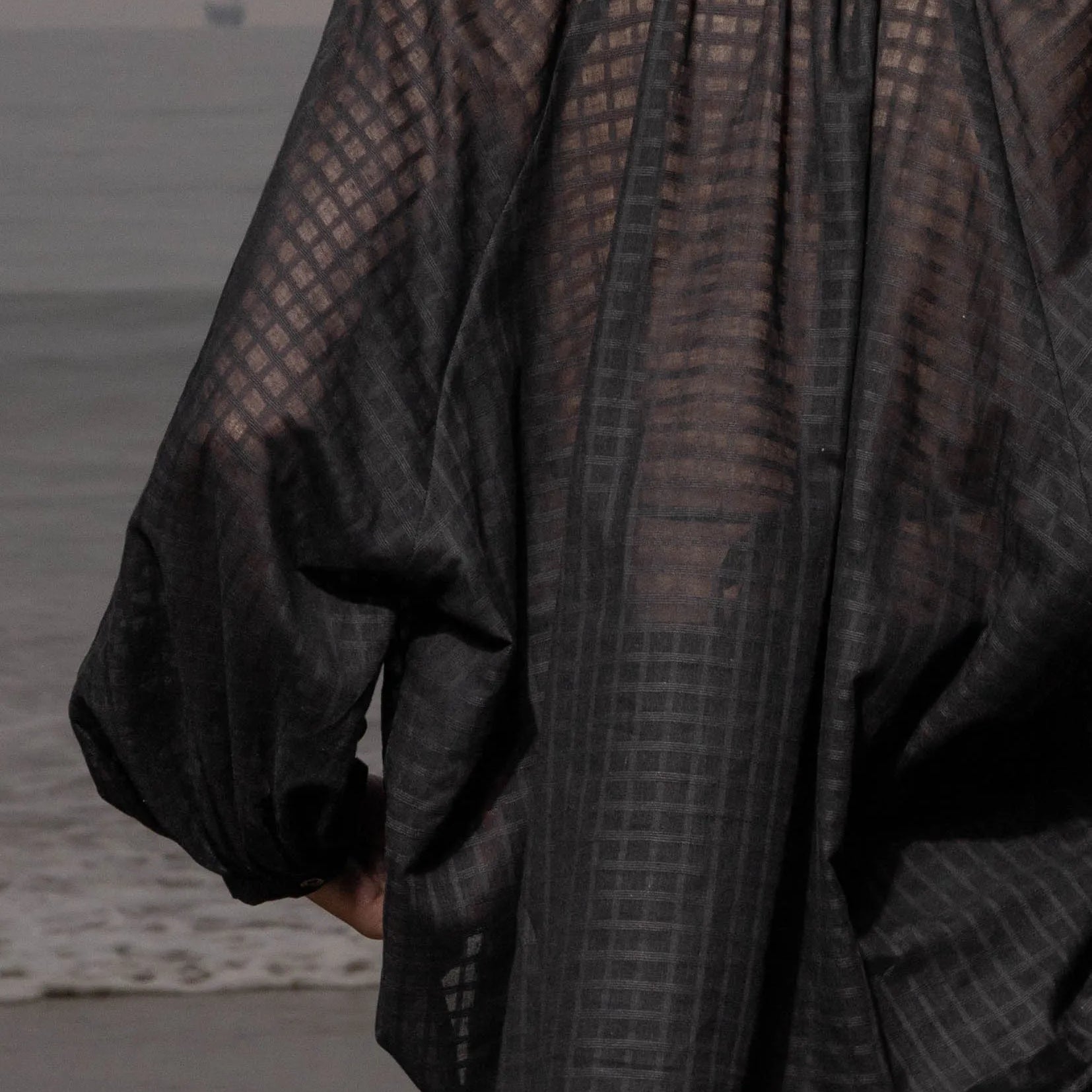 Pia Blouse - Black - Heidi Merrick