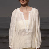 Pia Blouse - Cream - Heidi Merrick