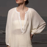 Pia Blouse - Cream - Heidi Merrick