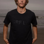 SRF LA Tee - Black on Black - Heidi Merrick