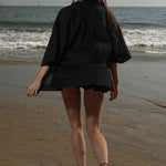 Aloha Shirt - Noir - Heidi Merrick