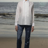 Bruno Pant - Blue Moire - Heidi Merrick