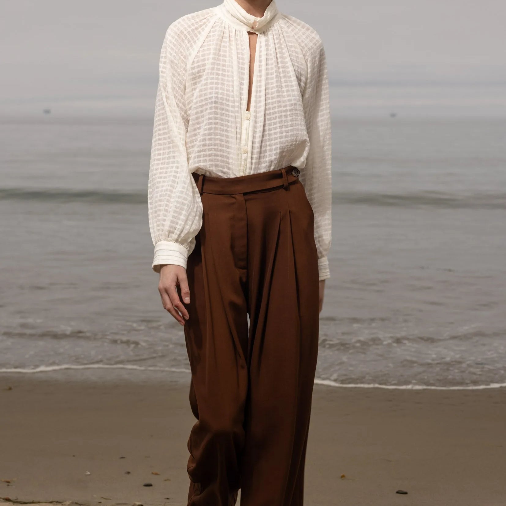 Chaplin Pant - Deep Earth - Heidi Merrick