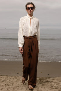 Chaplin Pant - Deep Earth - Heidi Merrick