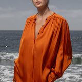 Farah Blouse - Flame - Heidi Merrick