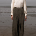 Chaplin Pant - Plaid Wool - Heidi Merrick