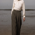 Chaplin Pant - Plaid Wool - Heidi Merrick