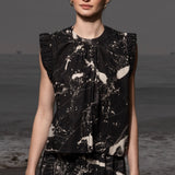 Prose Tank - Inghua Shirting - Heidi Merrick