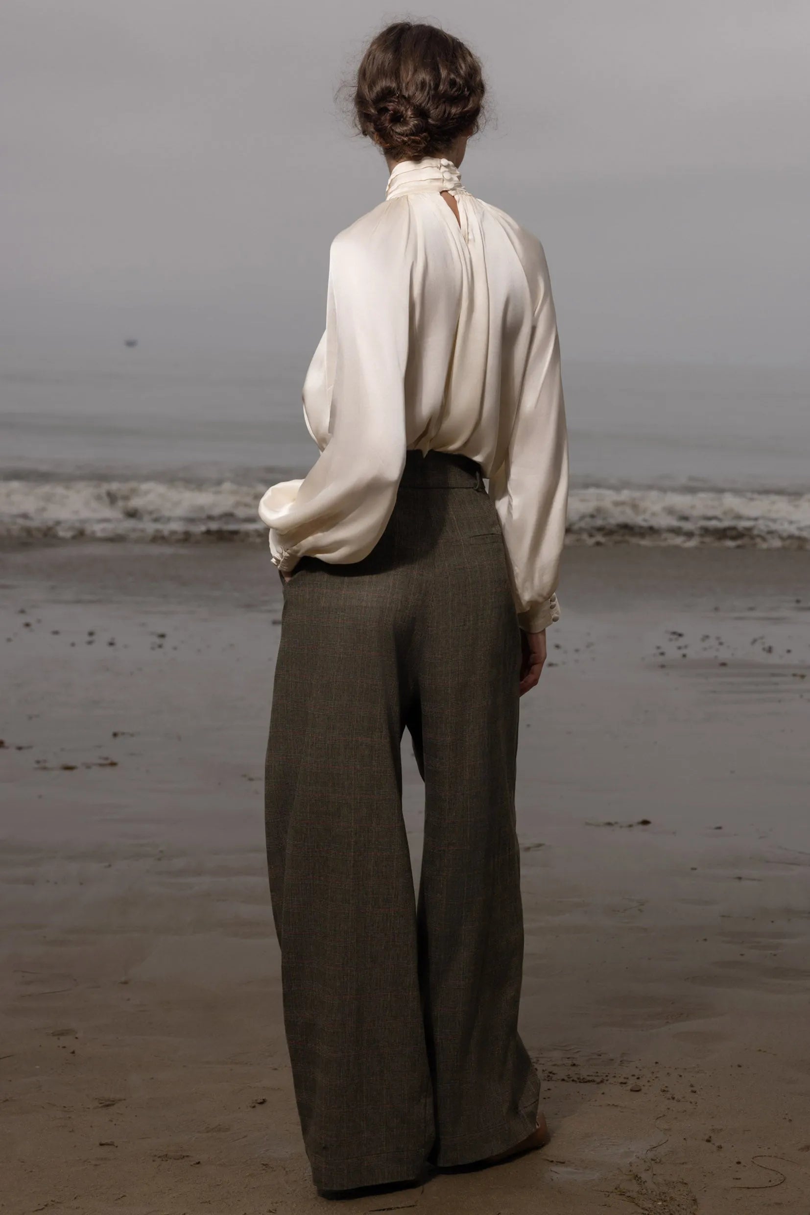 Chaplin Pant - Plaid Wool - Heidi Merrick