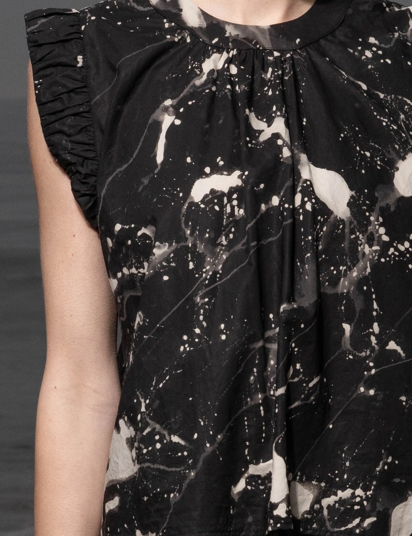 Prose Tank - Inghua Shirting - Heidi Merrick