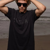 SRF LA Tee - Black on Black - Heidi Merrick