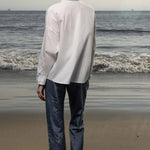 Bruno Pant - Blue Moire - Heidi Merrick