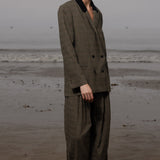 Francoise Blazer - Plaid Wool - Heidi Merrick