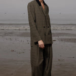 Francoise Blazer - Plaid Wool - Heidi Merrick