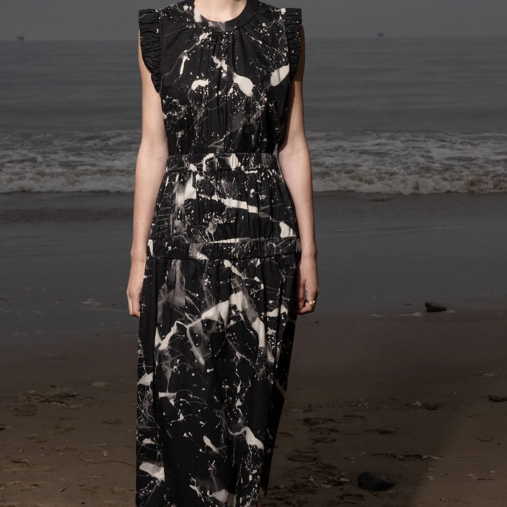 Enzo Skirt - Inghua Shirting - Heidi Merrick