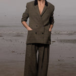 Francoise Blazer - Plaid Wool - Heidi Merrick