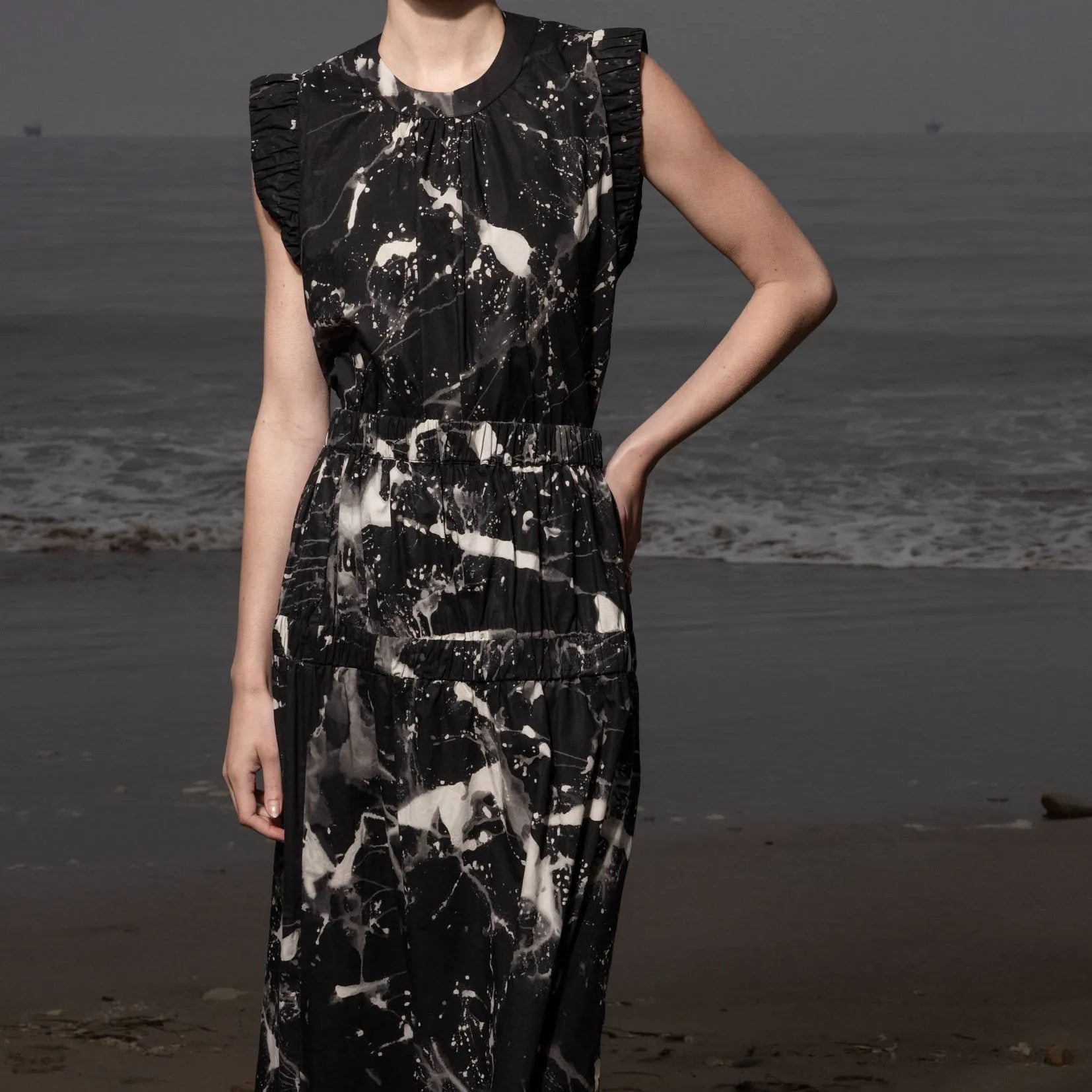 Enzo Skirt - Inghua Shirting - Heidi Merrick