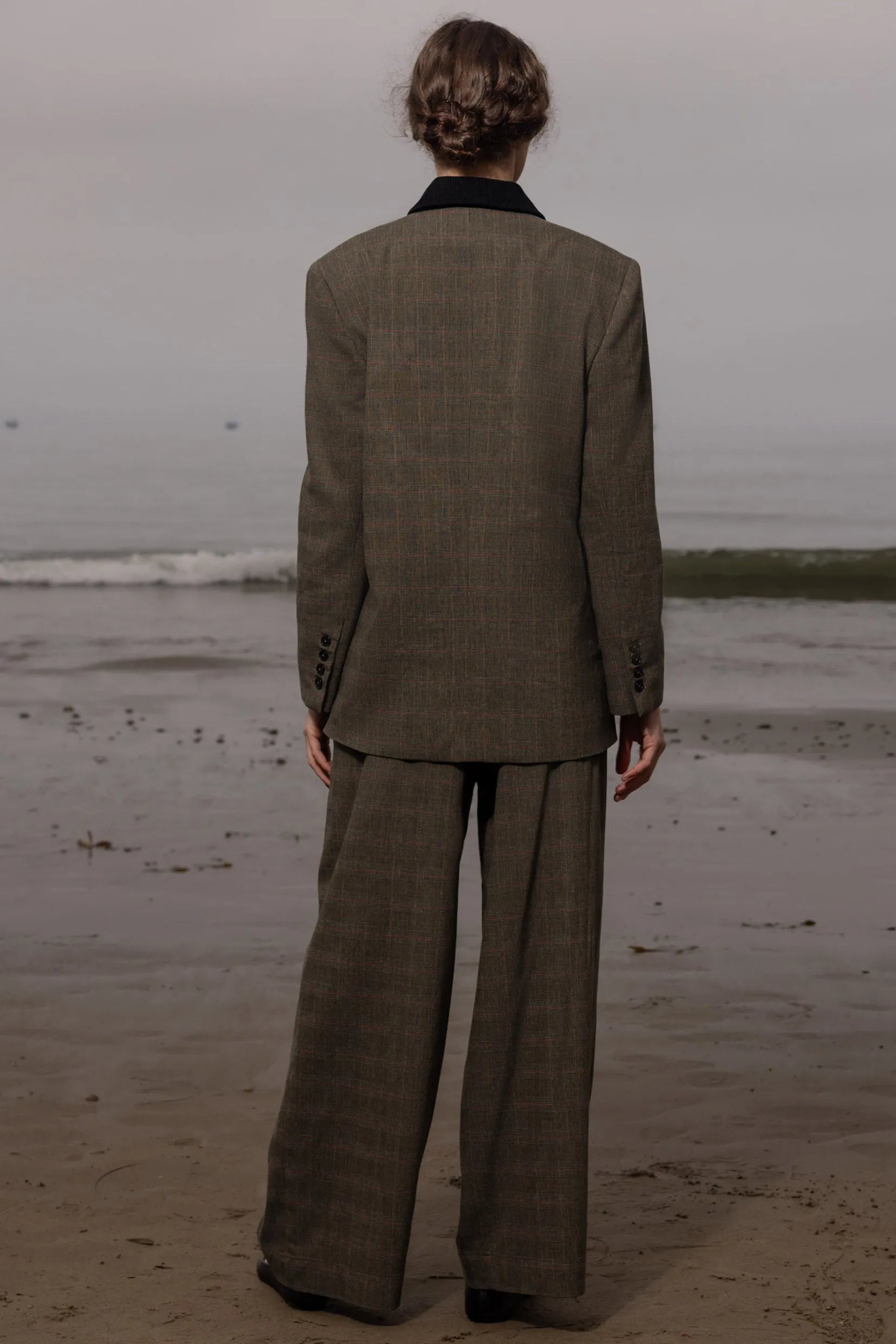 Chaplin Pant - Plaid Wool - Heidi Merrick