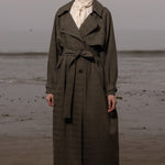 Fog Coat - Plaid Wool - Heidi Merrick