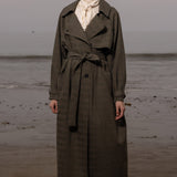 Fog Coat - Plaid Wool - Heidi Merrick