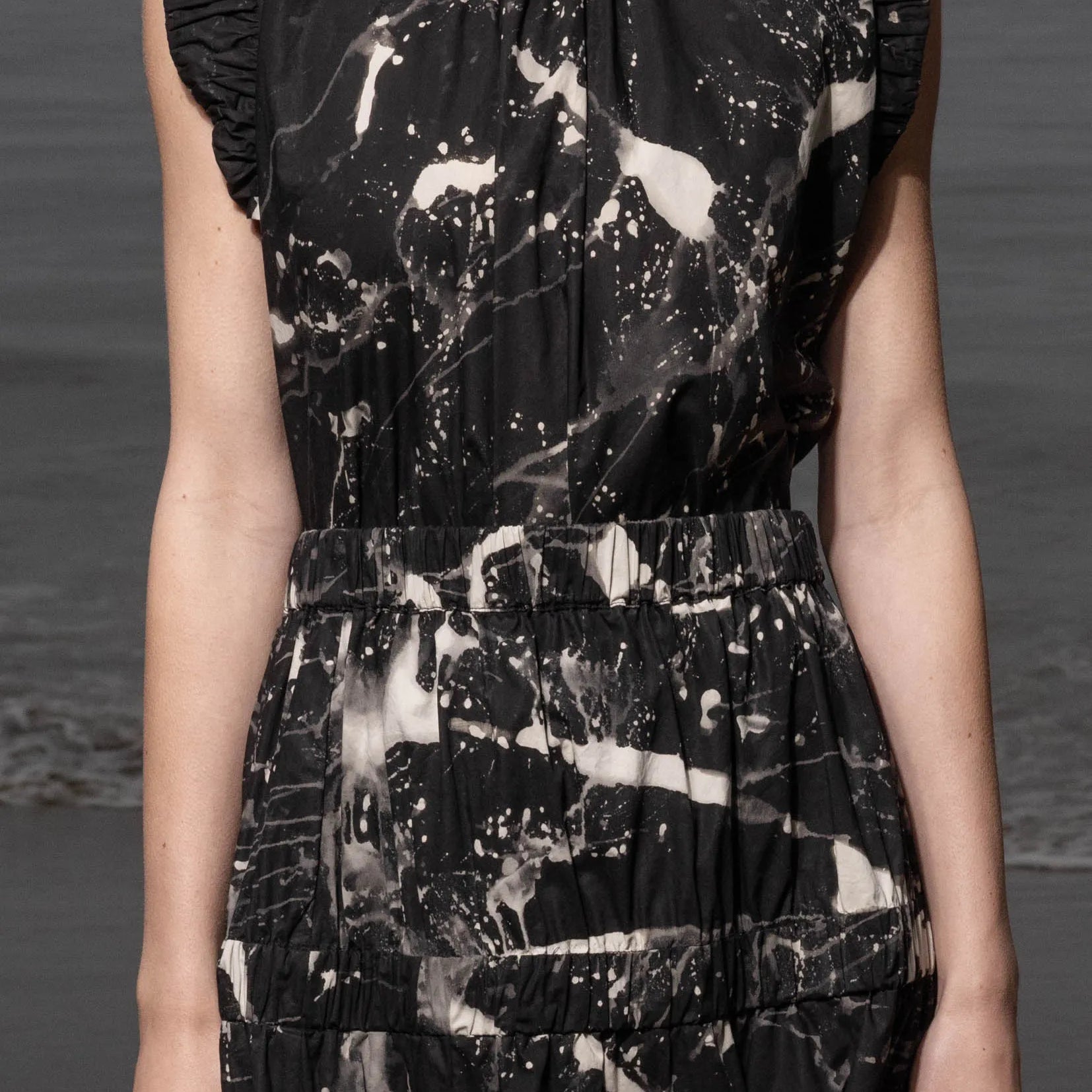 Enzo Skirt - Inghua Shirting - Heidi Merrick