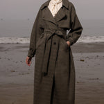 Fog Coat - Plaid Wool - Heidi Merrick