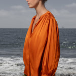 Farah Blouse - Flame - Heidi Merrick