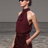 Nysa Top - Burgundy
