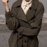 Fog Coat - Plaid Wool - Heidi Merrick