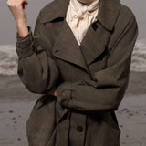 Fog Coat - Plaid Wool - Heidi Merrick