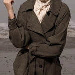 Fog Coat - Plaid Wool - Heidi Merrick