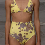 Mimizan Bottom - Yellow Batik - Heidi Merrick