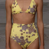 Mimizan Bottom - Yellow Batik - Heidi Merrick