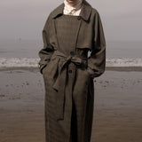 Fog Coat - Plaid Wool - Heidi Merrick