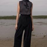 Chaplin Pant - Noir Corduroy - Heidi Merrick