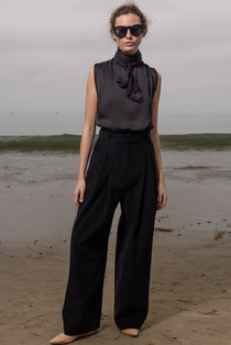 Chaplin Pant - Noir Corduroy - Heidi Merrick