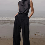 Chaplin Pant - Noir Corduroy - Heidi Merrick