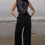 Chaplin Pant - Noir Corduroy - Heidi Merrick