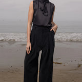 Chaplin Pant - Noir Corduroy - Heidi Merrick