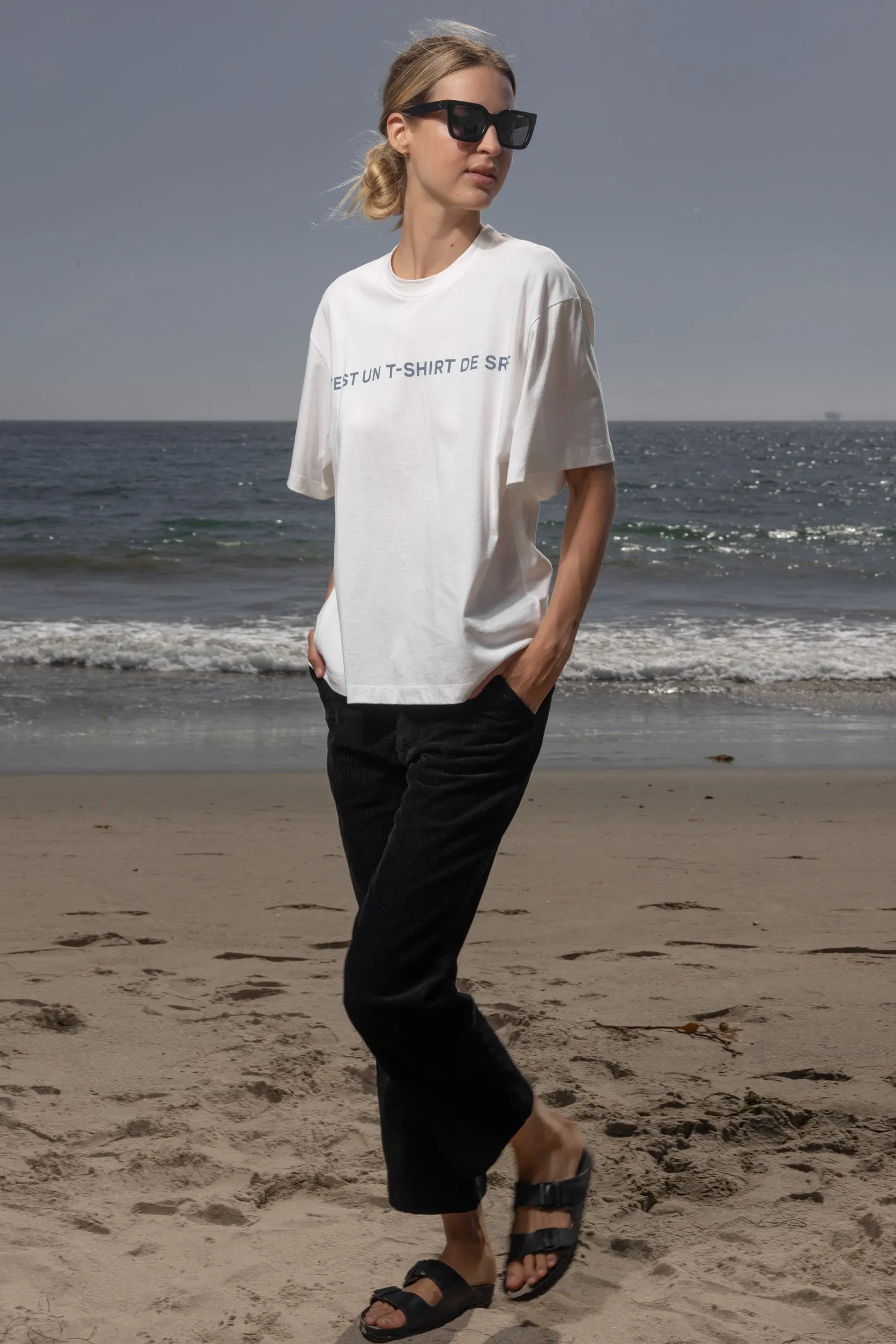 Mustache Tee - C'est Un T-Shirt De SRF - Heidi Merrick