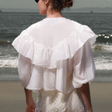 Moon Top - White - Heidi Merrick