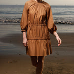 Brooke Dress - Safari - Heidi Merrick