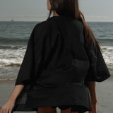 Aloha Shirt - Noir - Heidi Merrick