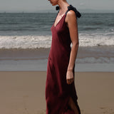 Marion Slip Dress - Burgundy - Heidi Merrick