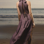 Nysa Dress - Lavender Linen - Heidi Merrick
