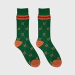 70's SRF Socks - Green - Heidi Merrick