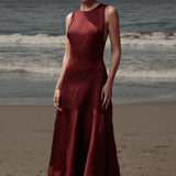 Gale Gown - Burgundy - Heidi Merrick