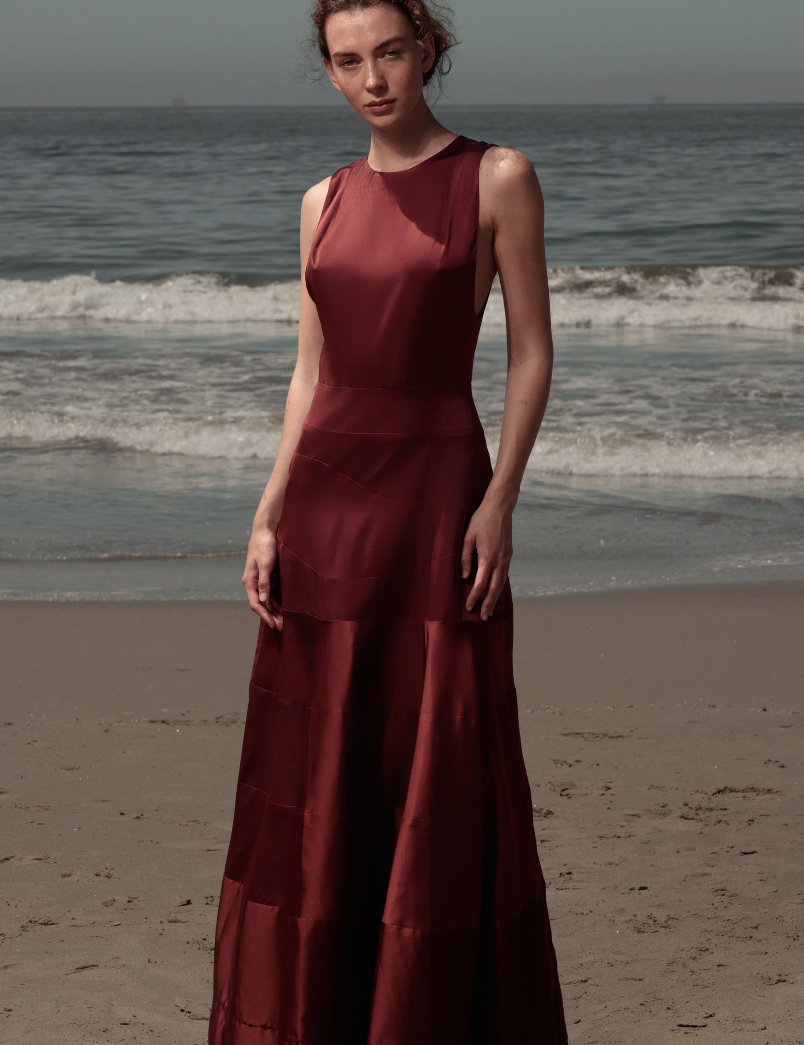 Gale Gown - Burgundy - Heidi Merrick