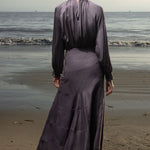 Gale Skirt - Lavender Linen - Heidi Merrick