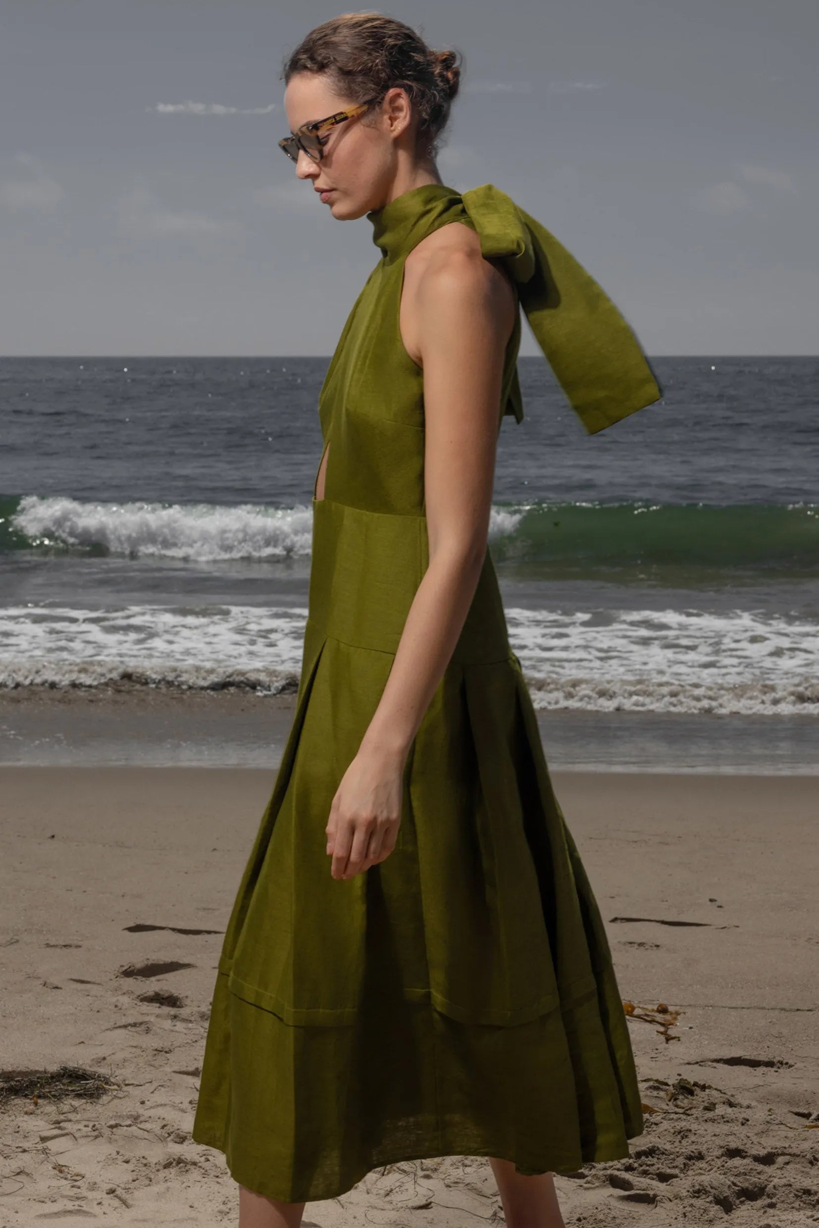Ginger Dress - Frog Linen - Heidi Merrick